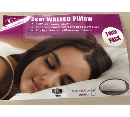 Commercial 2cm Walled Pillows