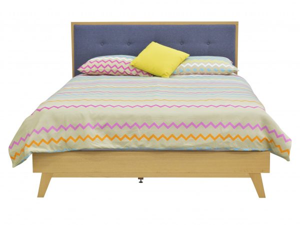 Padded Tasmanian Oak Bed